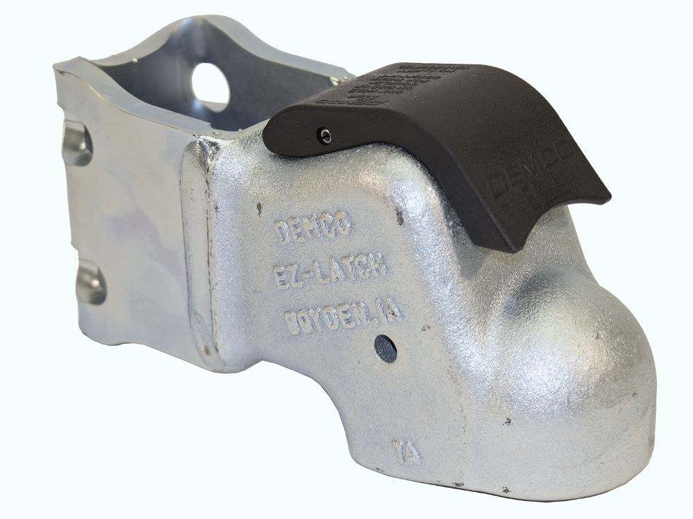 Demco EZ-Latch Adjustable Coupler fits 2 Inch Ball - 10,000 lbs. Capacity, 3 Inch Channel Mount